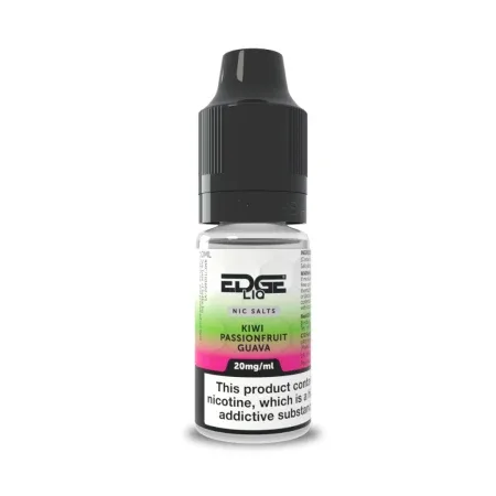 Edge Nic Salt Eliquid 10ml Edge Liq - Kiwi Passionfruit Guava