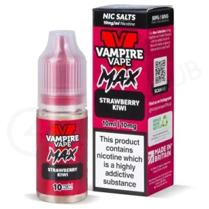 Strawberry Kiwi Nic Salt E-Liquid by Vampire Vape Max