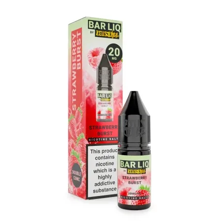 Zeus Juice Bar LIQ Salts Strawberry Burst 10ml Nic Salt