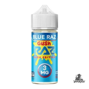 Blue Razz Gush RAZ x — Pod Juice 100mL Freebase