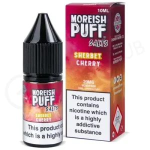 Cherry Sherbet Nic Salt E-Liquid by Moreish Puff