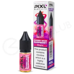 Cherry Sour Raspberry E-Liquid by Pixl Nic Salts