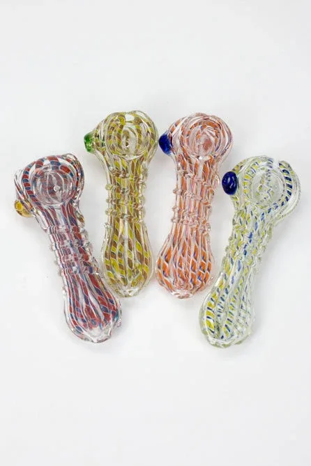 Soft Glass Hand Pipe - 4.5"