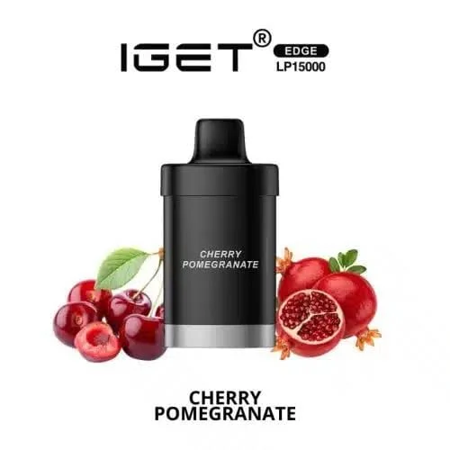 iGET Edge LP15000 Pods - Cherry Pomegranate