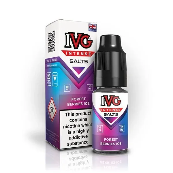 IVG Intense Nic Salt Forest Berries Ice 10ml E-Liquid