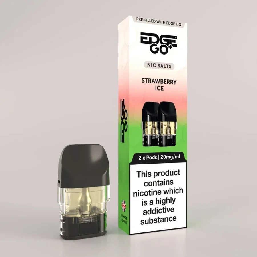 EDGE GO+ Strawberry Ice Prefilled Pods 2 Pack