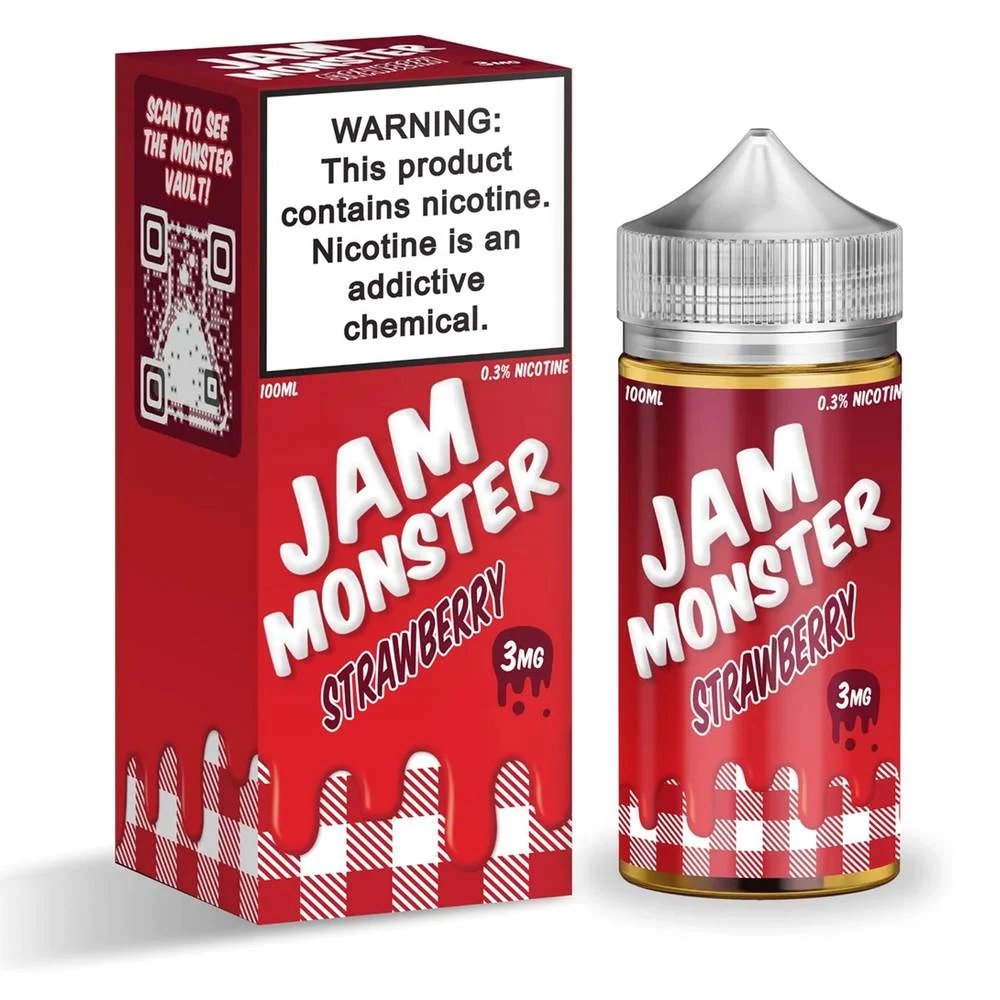 Jam Monster 100mL Strawberry Jam