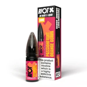 Passionfruit Orange Guava by Riot X Nic Salts
