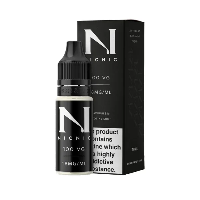 Nic Nic 10ml Nicotine Shot 100VG 18mg