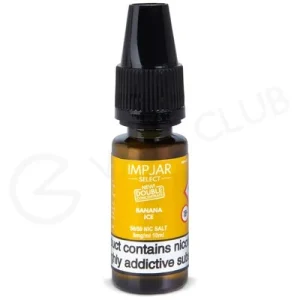 Banana Ice Nic Salt E-Liquid by Imp Jar Select
