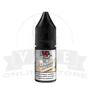 Vanilla Biscuit IVG 10ml Nic Salts E-Liquid