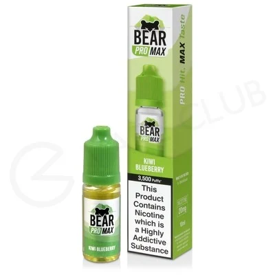 Kiwi Blueberry Nic Salt E-Liquid by Bear Pro Max