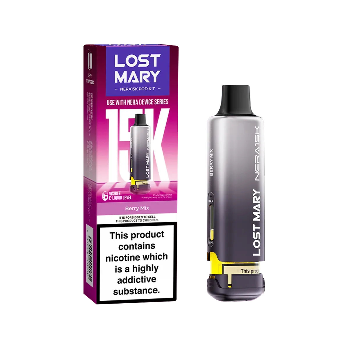 Berry Mix Lost Mary NERA15K Refill Pack