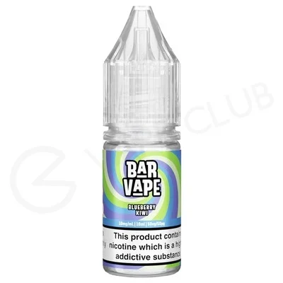 Blueberry Kiwi Nic Salt E-Liquid by Bar Vape