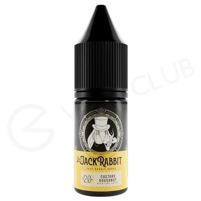 Custard Doughnut Nic Salt E-Liquid by Jack Rabbit