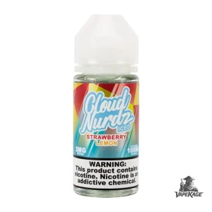 Strawberry Lemon by — Cloud Nurdz 100mL Freebase