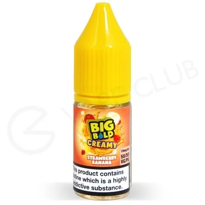 Strawberry Banana Nic Salt E-Liquid by Big Bold