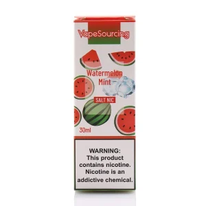 Vapesourcing Salt Series Watermelon Mint 30ml E-juice