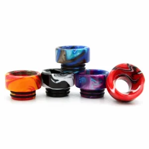 810 Wide Bore Resin Drip Tip ( Singles )