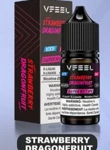 Vfeel Strawberry Dragonfruit 30ml Salt Nic E-Liquid