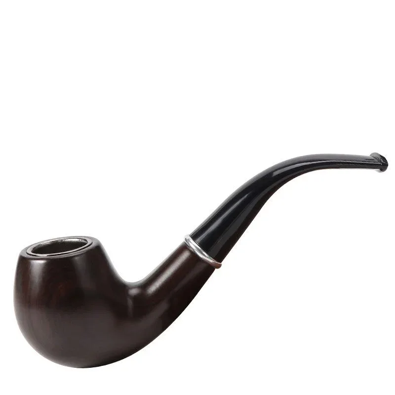 6″ Brown Gentle Fancy Wood Pipe