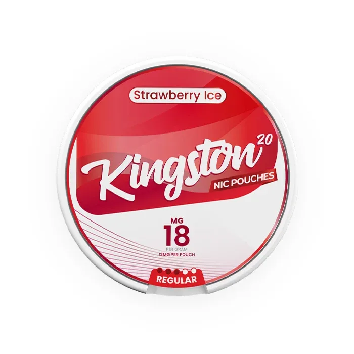 Strawberry Ice Kingston Nicotine Pouches - Image 2