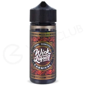 Carnival Shortfill E-liquid by Wick Liquor 100ml