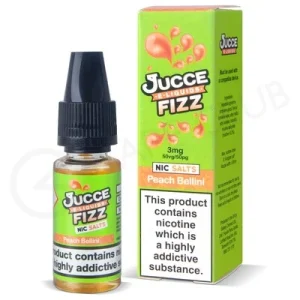 Peach Bellini Nic Salt E-Liquid by Jucce Fizz