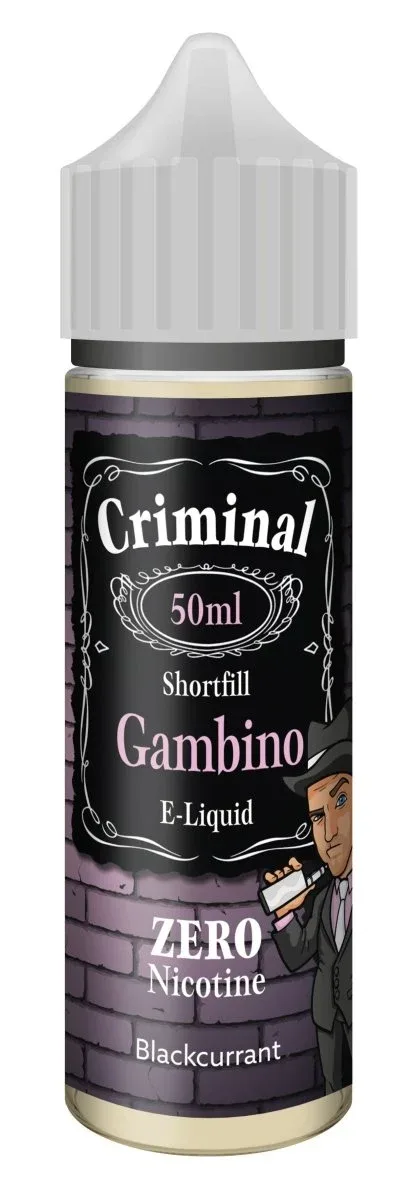 Criminal E-Liquid Gambino 50ml Shortfill
