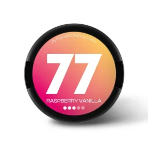 Raspberry & Vanilla 77 Nicotine Pouches