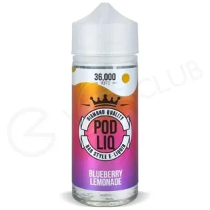 Blueberry Lemonade Shortfill E-Liquid by Pod Liq 80ml