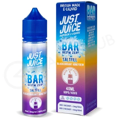 Blackcurrant Honeydew Saltfill E-Liquid by Just Juice Bar 40ml