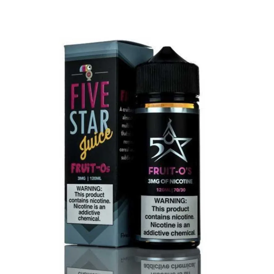 Five Star Premium Vape Juice - 120ml