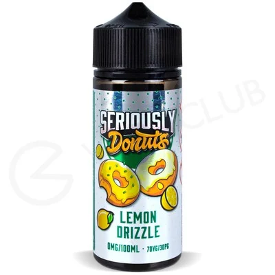 Lemon Drizzle Shortfill E-Liquid by Seriously Donuts 100ml