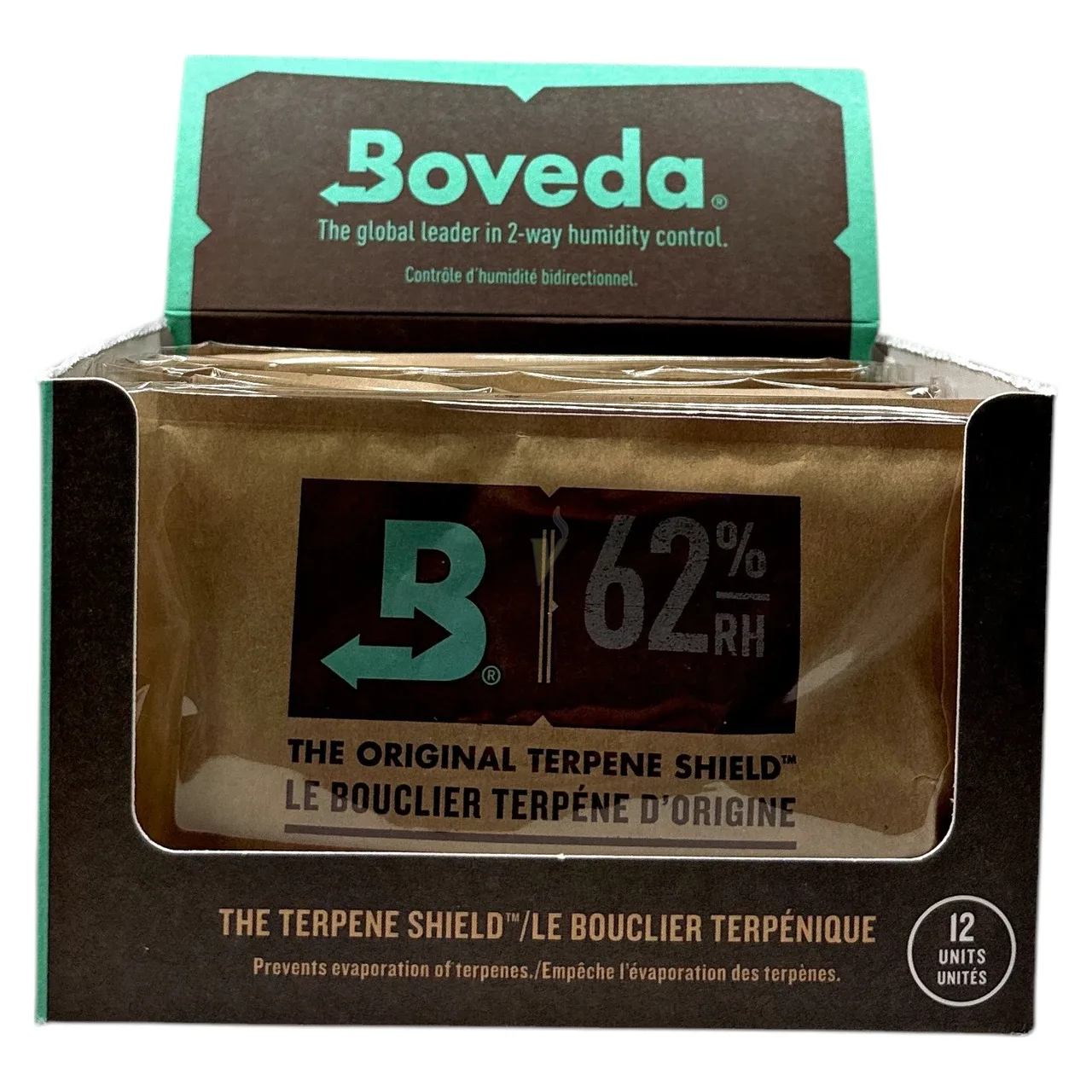 Boveda 2 Way Humidity 62% RH 12 Pack
