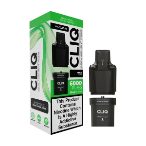 Apple Pear Avomi Cliq 6000 Refill Pack