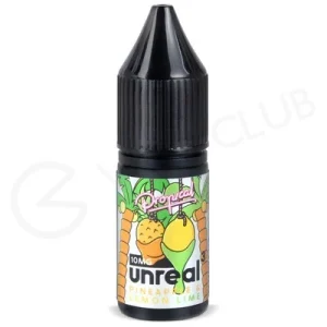 Pineapple, Lemon & Lime Nic Salt E-Liquid by Unreal 3