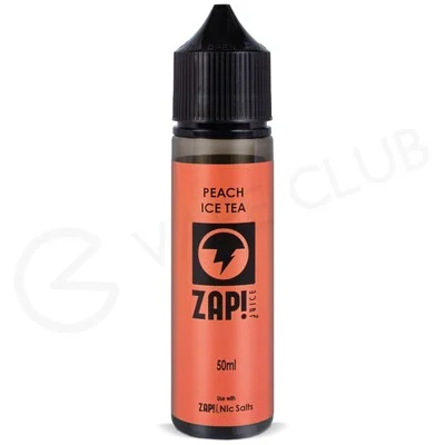 Peach Ice Tea Shortfill E-liquid by Zap Juice 50ml