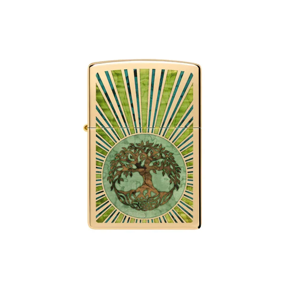 Zippo Lighter - Spiritual Design