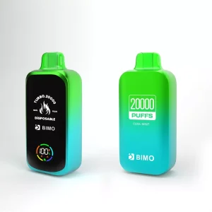 BIMO TURBO 20000 Puffs Full Screen Bulk Buy Rechargeable Disposable Vapes Wholesale