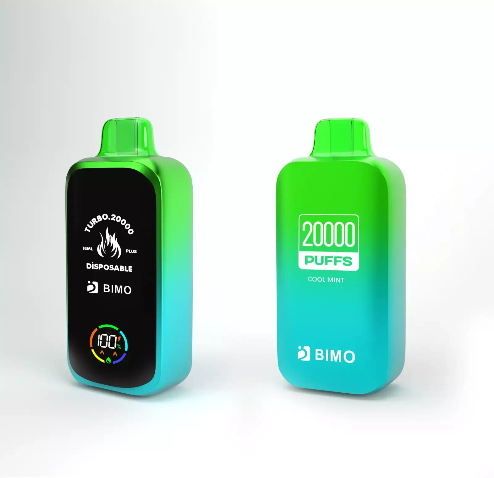 BIMO TURBO 20000 Puffs Full Screen Bulk Buy Rechargeable Disposable Vapes Wholesale