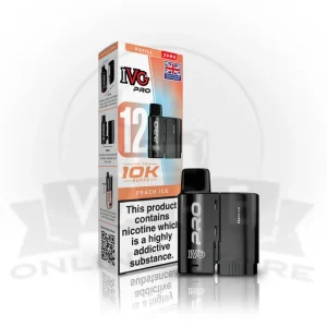 Peach Ice IVG Pro 12 Prefilled Replacement Pods