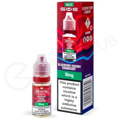 Blueberry Cherry Cranberry Nic Salt E-Liquid by Crystal Original