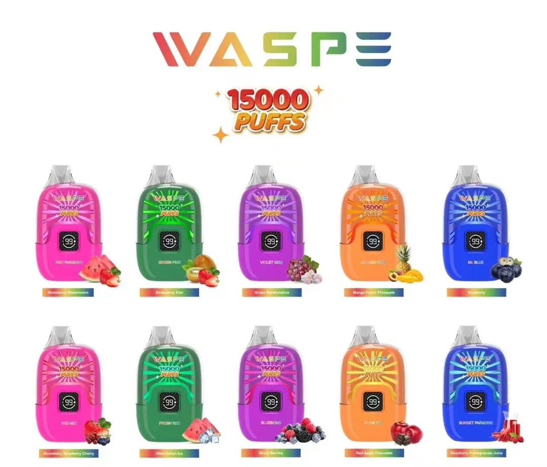 WASPE 15000 Puffs Digital Box Disposable Vape Wholesale