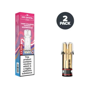 Cherry Strawberry Raspberry SKE Crystal Plus Pre-filled Pods