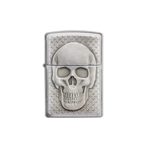 Zippo Lighter - Skull with Brain Surprise