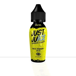 Kiwi & Cranberry On Ice Shortfill E-Liquid Just Juice
