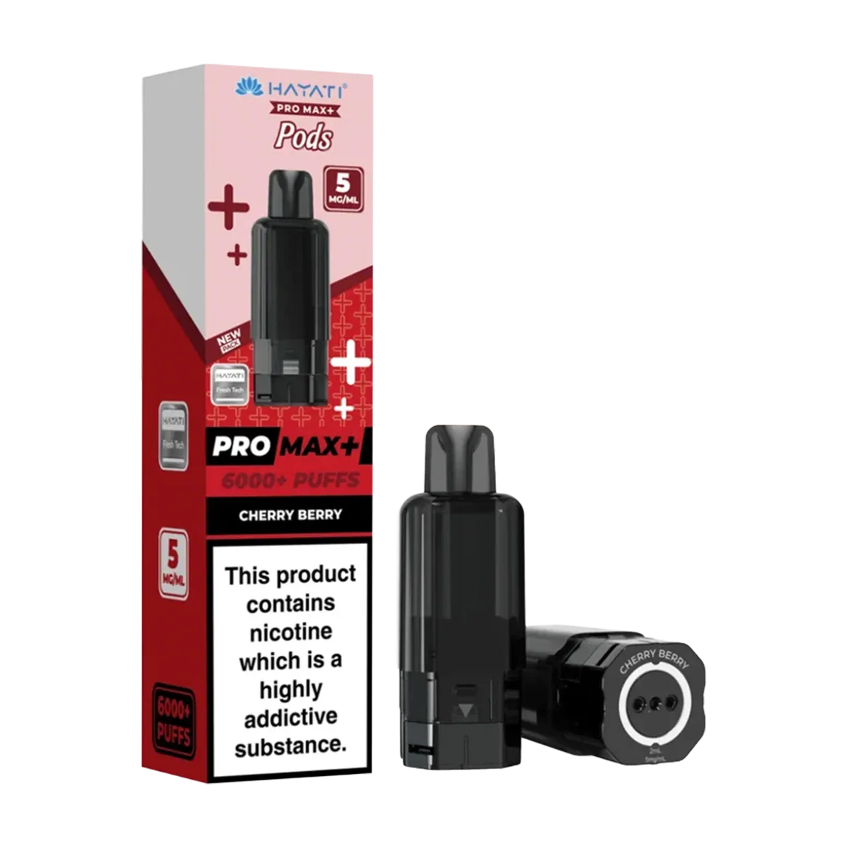 Cherry Berry Hayati Pro Max+ Refill Pack
