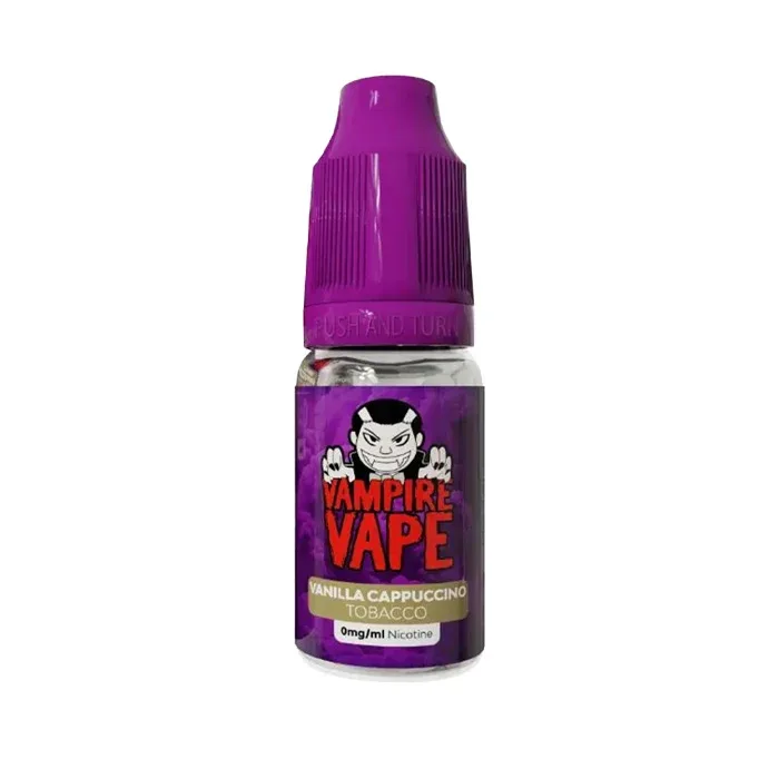 Vanilla Cappuccino Tobacco E-Liquid by Vampire Vape