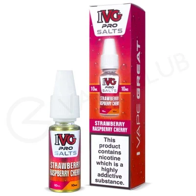 Strawberry Raspberry Cherry E-Liquid by IVG Pro Salts